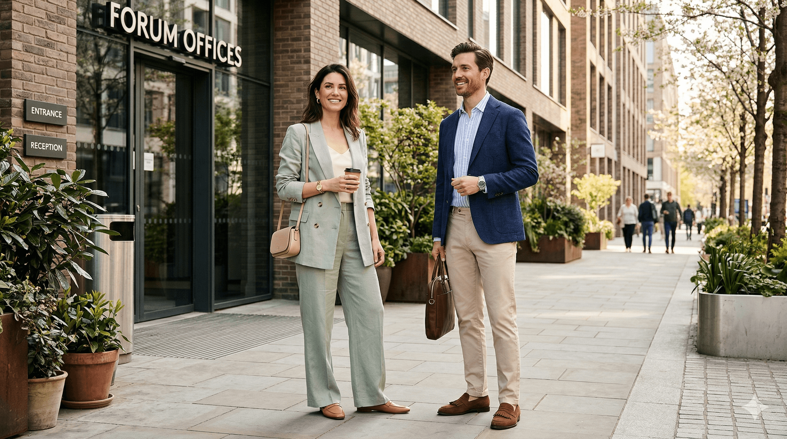 Idealny strój do biura na wiosnę: Jak przetrwać marzec i kwiecień ze stylem? - zdjecie glowne