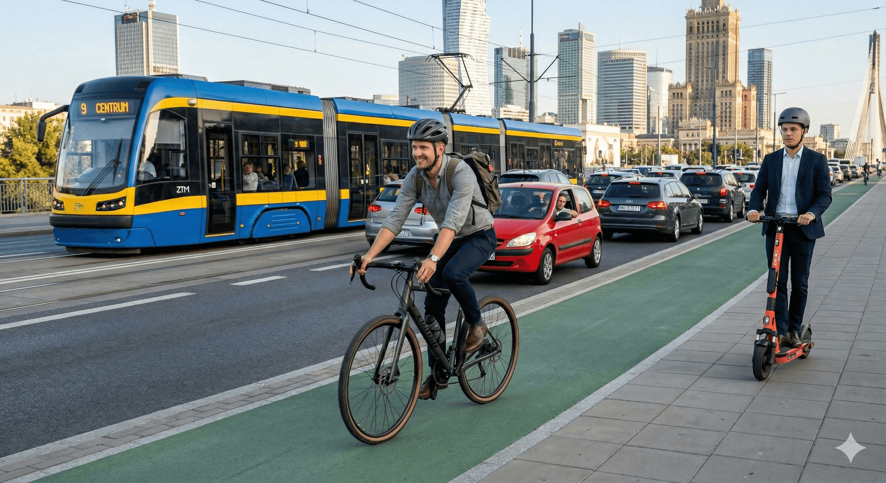 7,5 kilometra do wolności: Wielkie starcie transportowe przy benzynie za 7 PLN. Czym dojeżdżać w polskich metropoliach? - zdjecie glowne